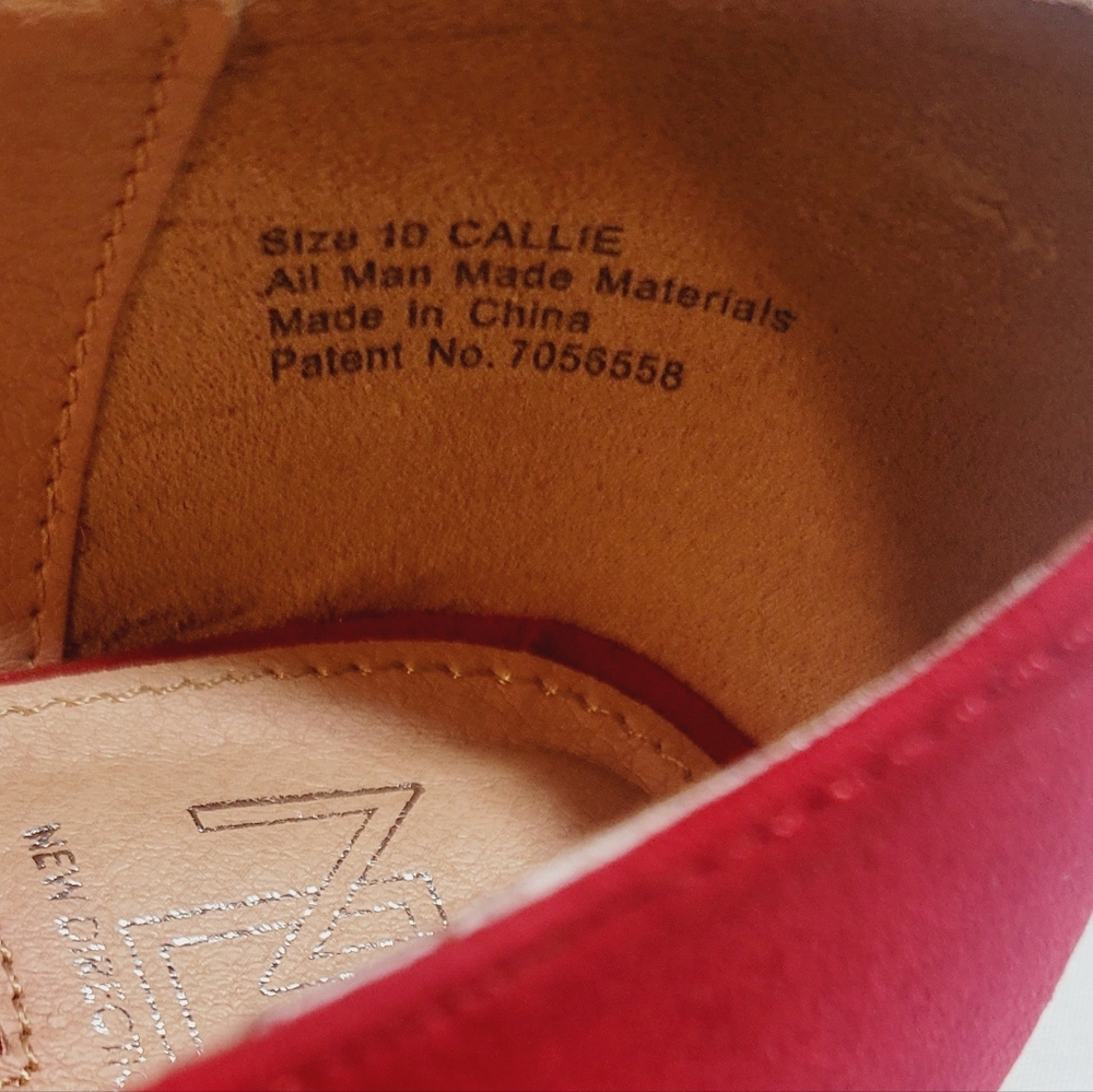 New Directions “Red Callie” Flats Size 10. - Picture 8 of 12